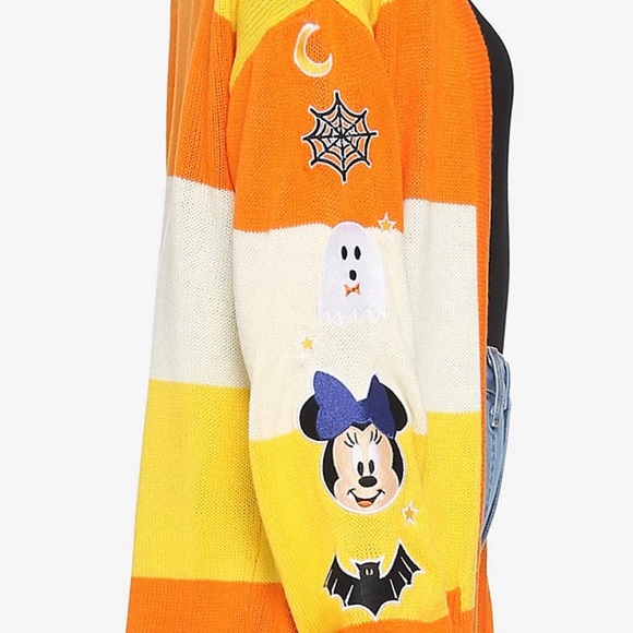 Disney Candy Corn Cardigan Halloween 
